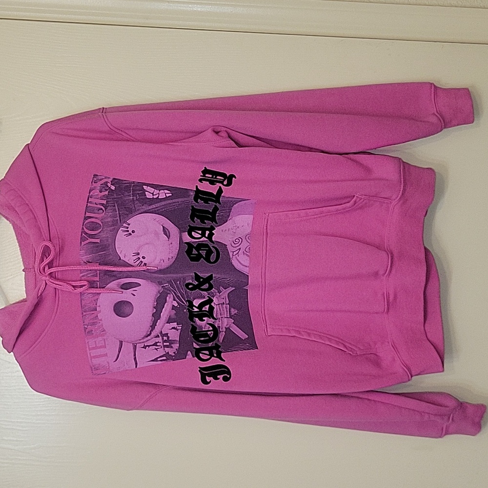 Disney Pink Jack & Sally Hoodie